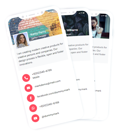 Tutto inizia con un biglietto da visita digitale.